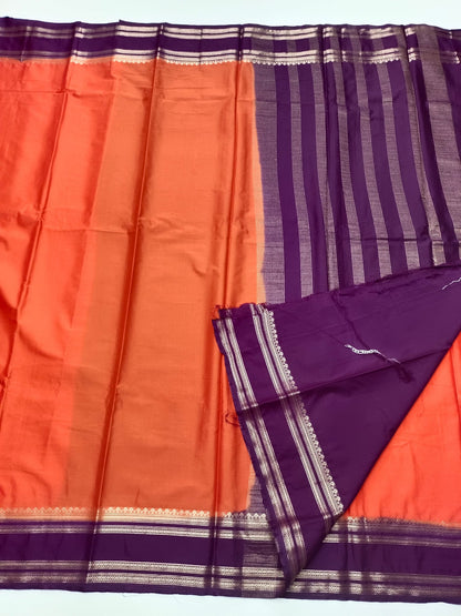 ART CREPE SAREE - B S CHANNABASAPPA & SONS