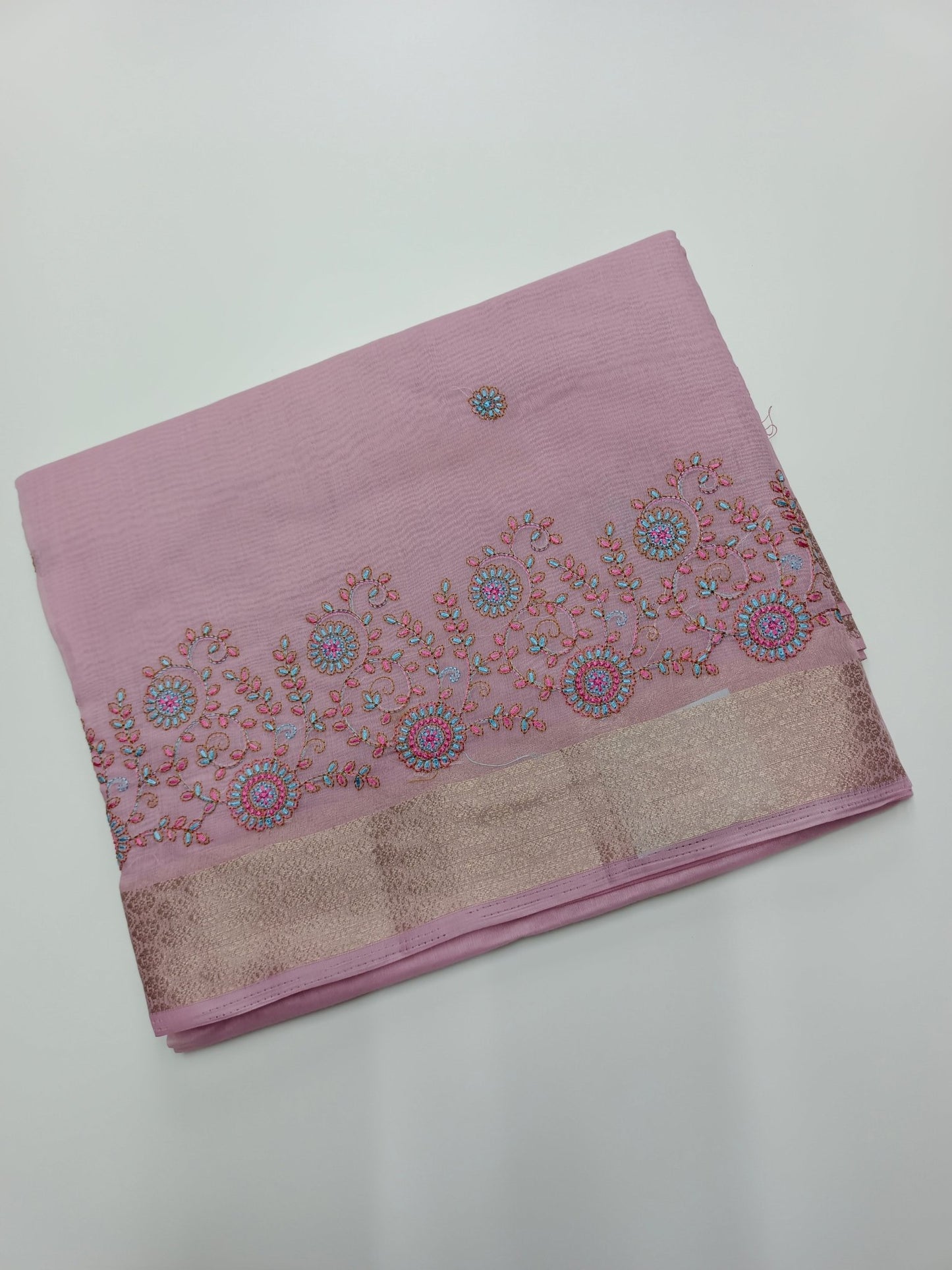 FANCY COTTON SAREE - B S CHANNABASAPPA & SONS