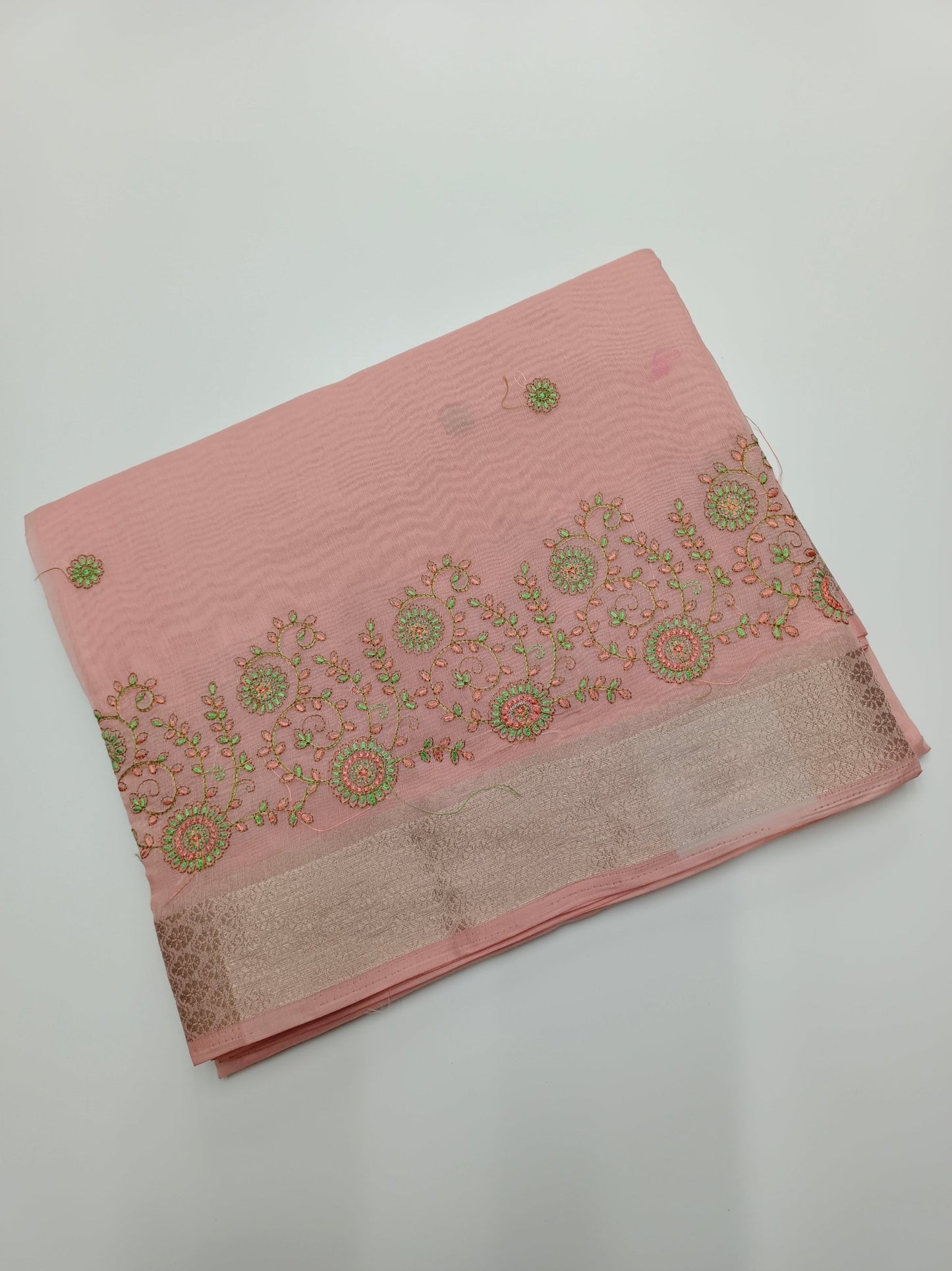FANCY COTTON SAREE - B S CHANNABASAPPA & SONS