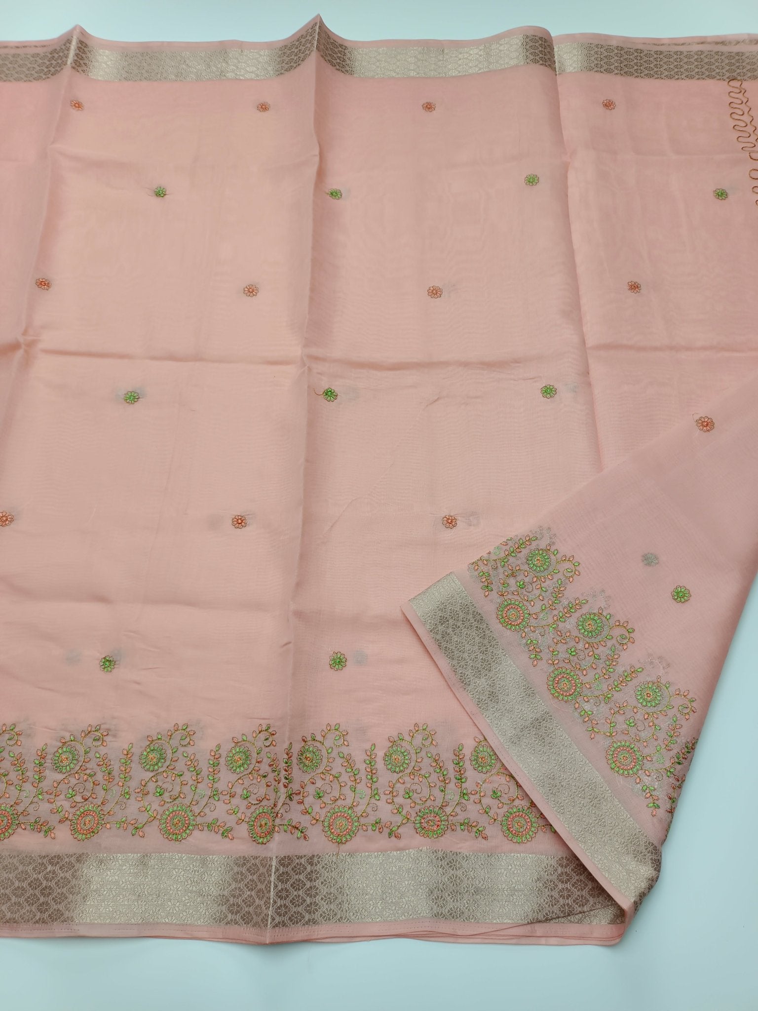 FANCY COTTON SAREE - B S CHANNABASAPPA & SONS