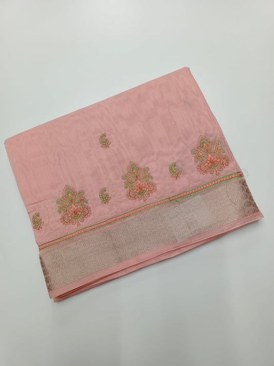 FANCY COTTON SAREE - B S CHANNABASAPPA & SONS