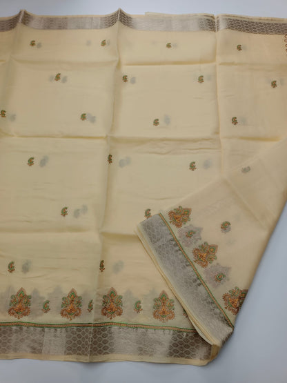 FANCY COTTON SAREE - B S CHANNABASAPPA & SONS