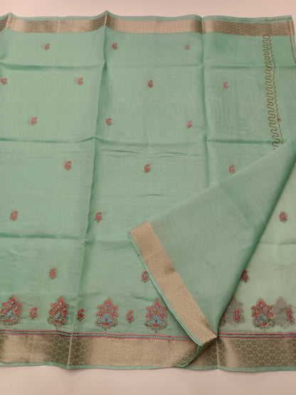 FANCY COTTON SAREE - B S CHANNABASAPPA & SONS