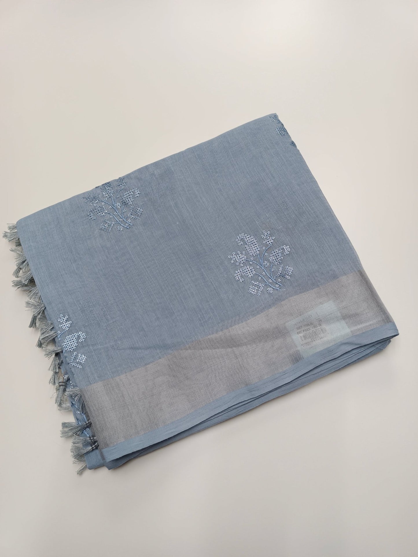 FANCY COTTON SAREE - B S CHANNABASAPPA & SONS