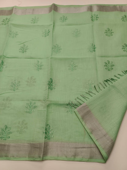 FANCY COTTON SAREE - B S CHANNABASAPPA & SONS