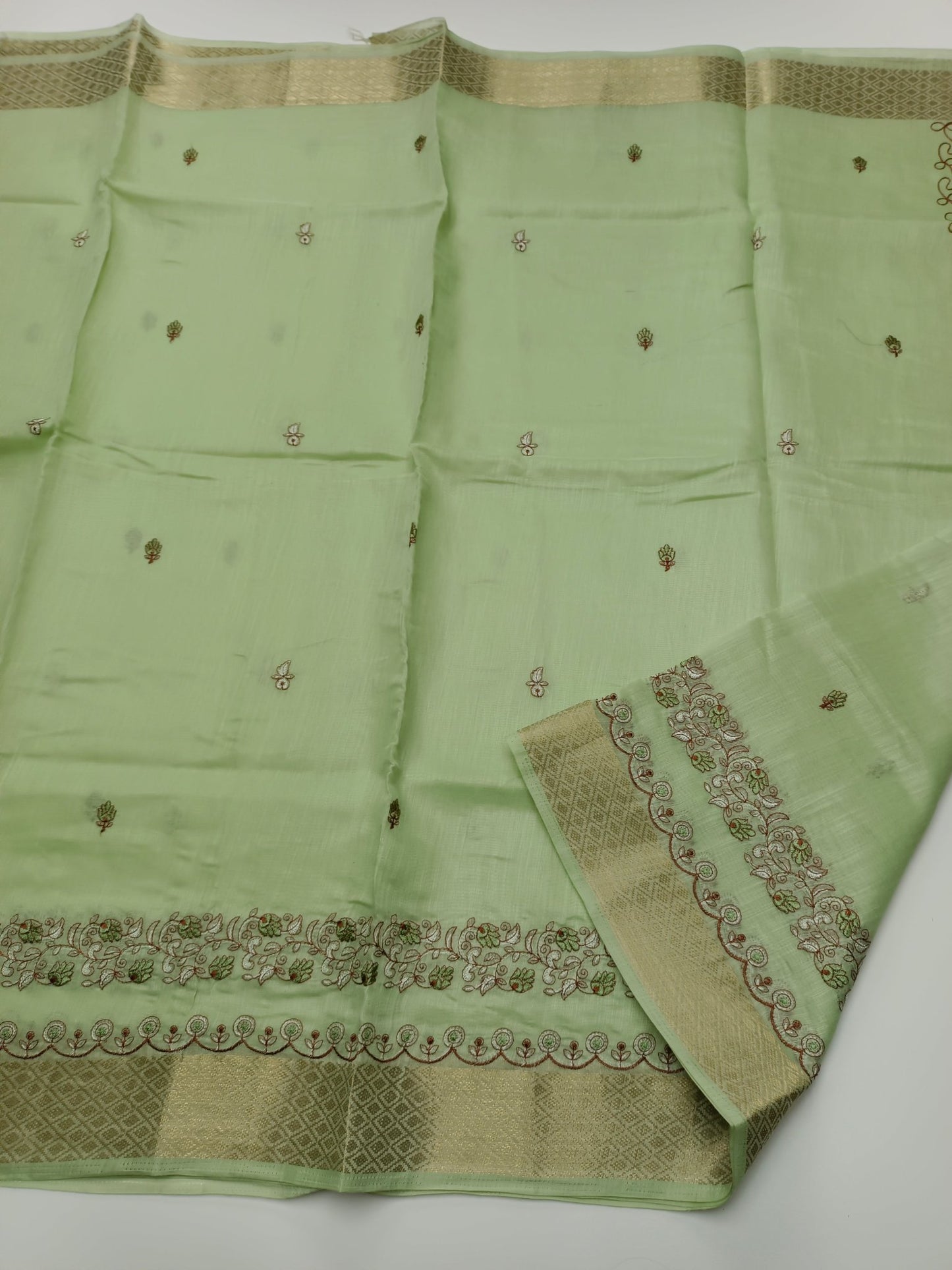 FANCY COTTON SAREE - B S CHANNABASAPPA & SONS