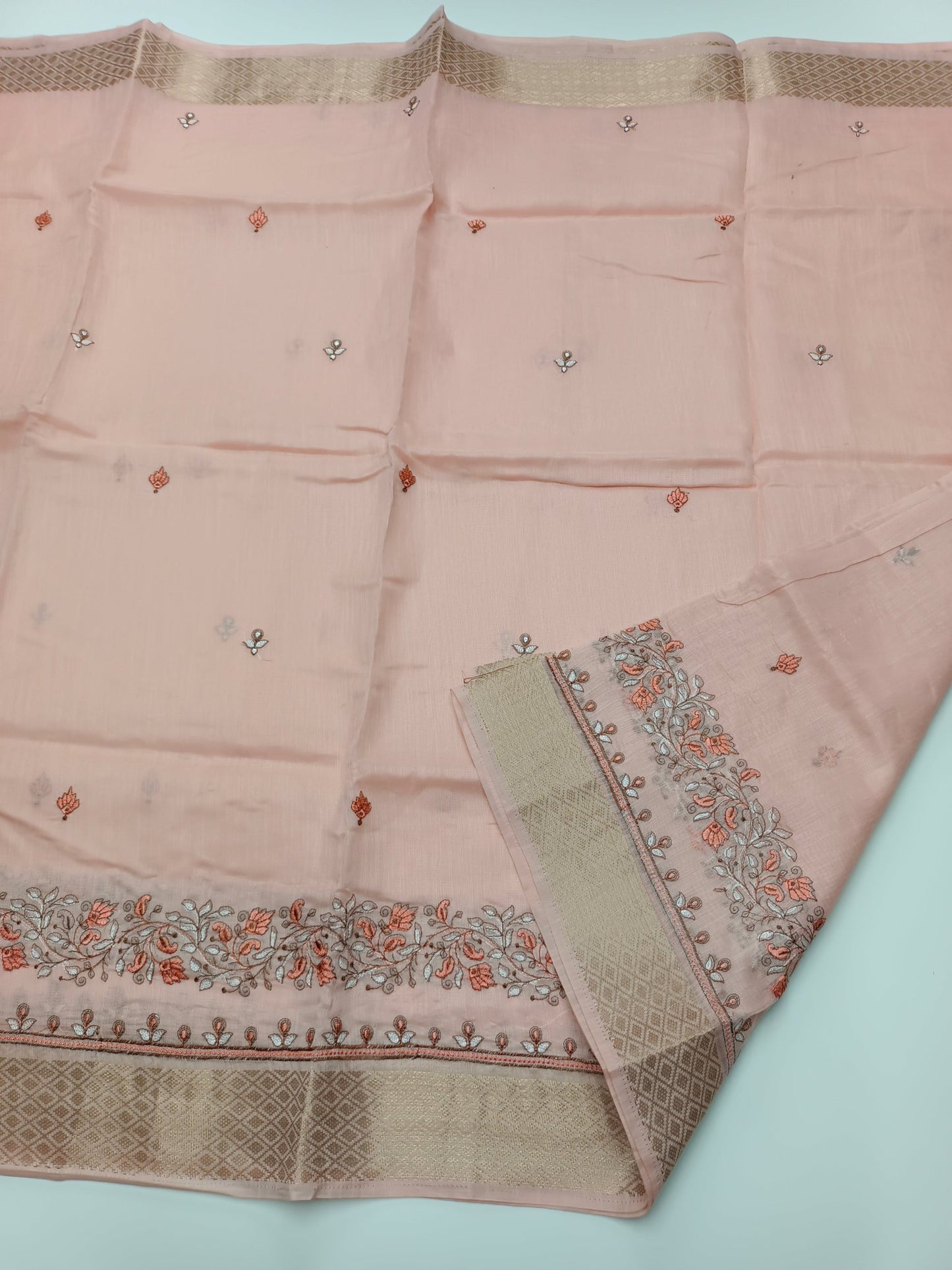 FANCY COTTON SAREE - B S CHANNABASAPPA & SONS