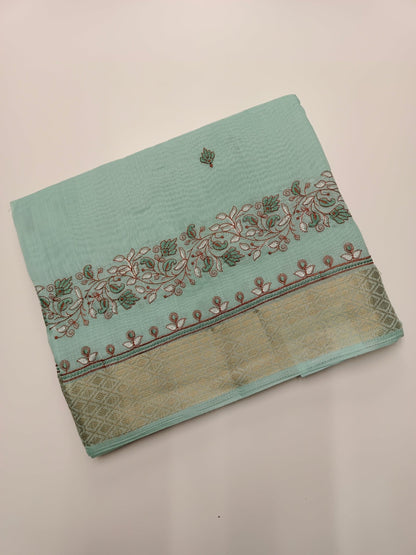 FANCY COTTON SAREE - B S CHANNABASAPPA & SONS