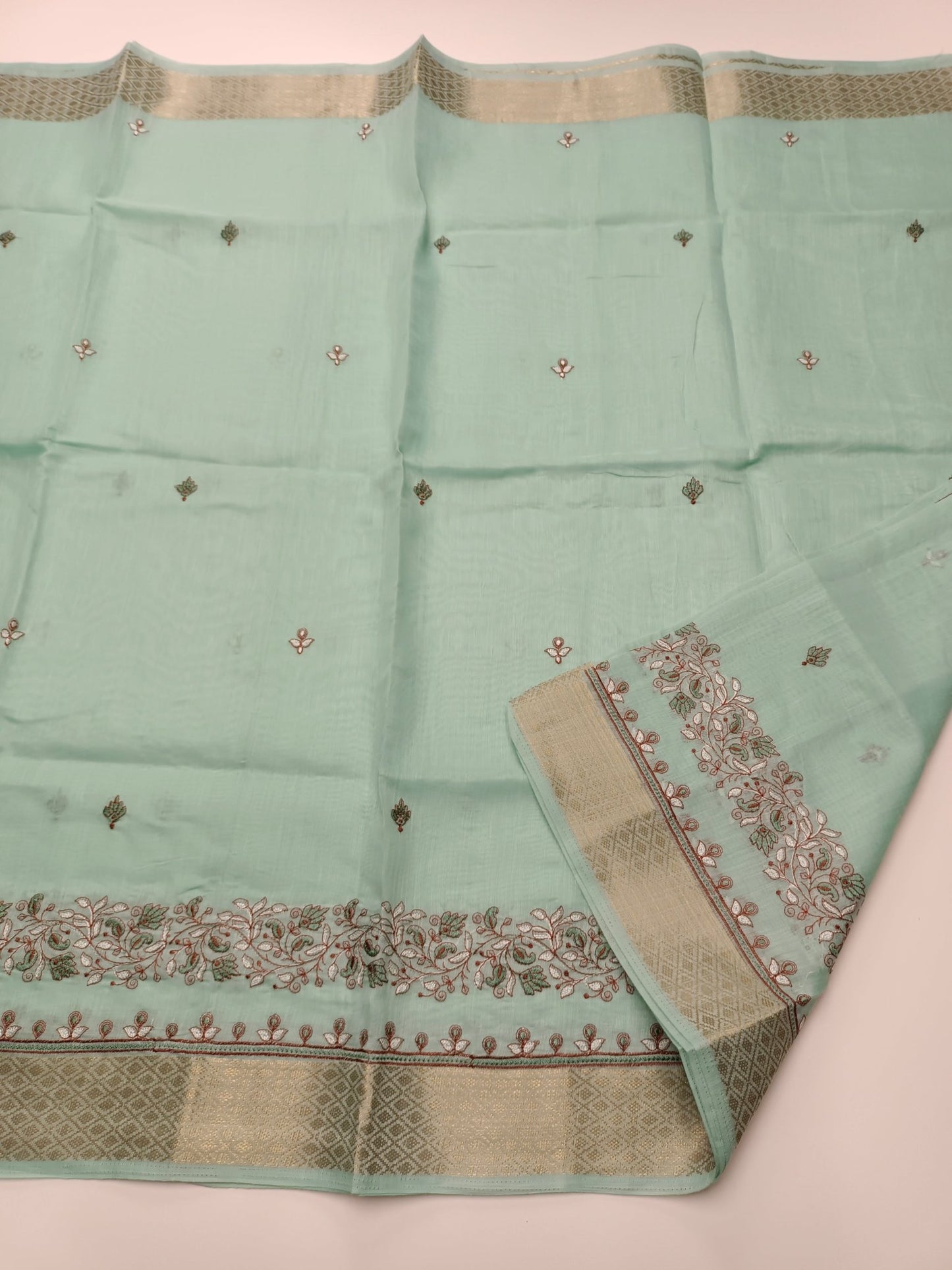 FANCY COTTON SAREE - B S CHANNABASAPPA & SONS