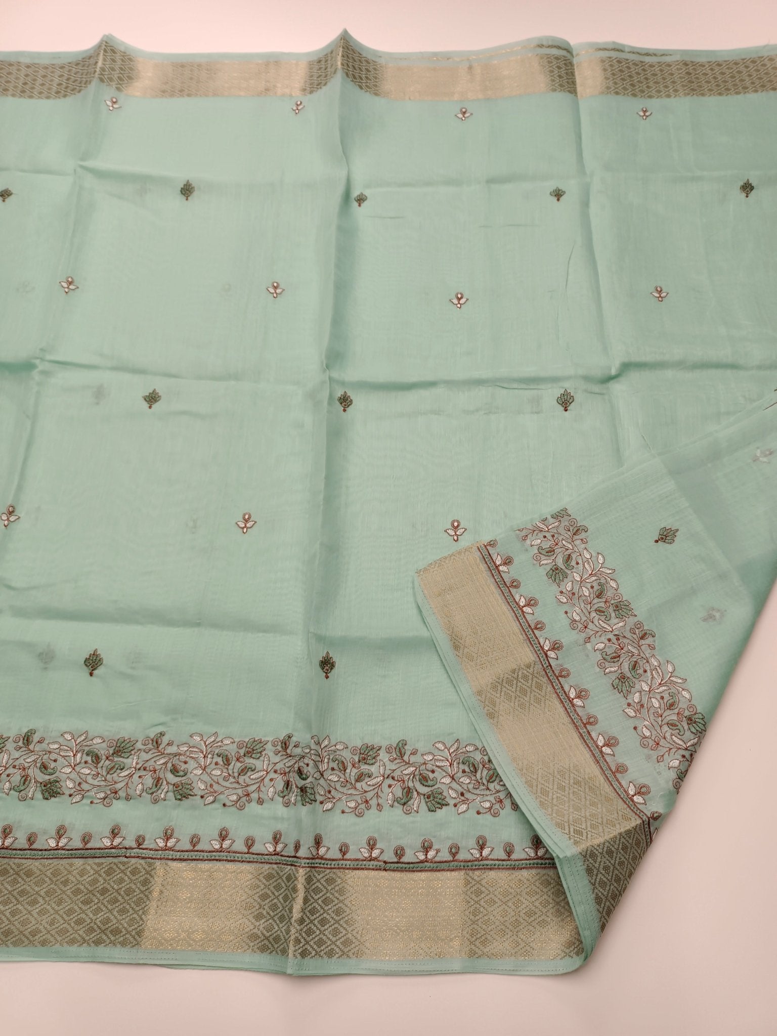 FANCY COTTON SAREE - B S CHANNABASAPPA & SONS