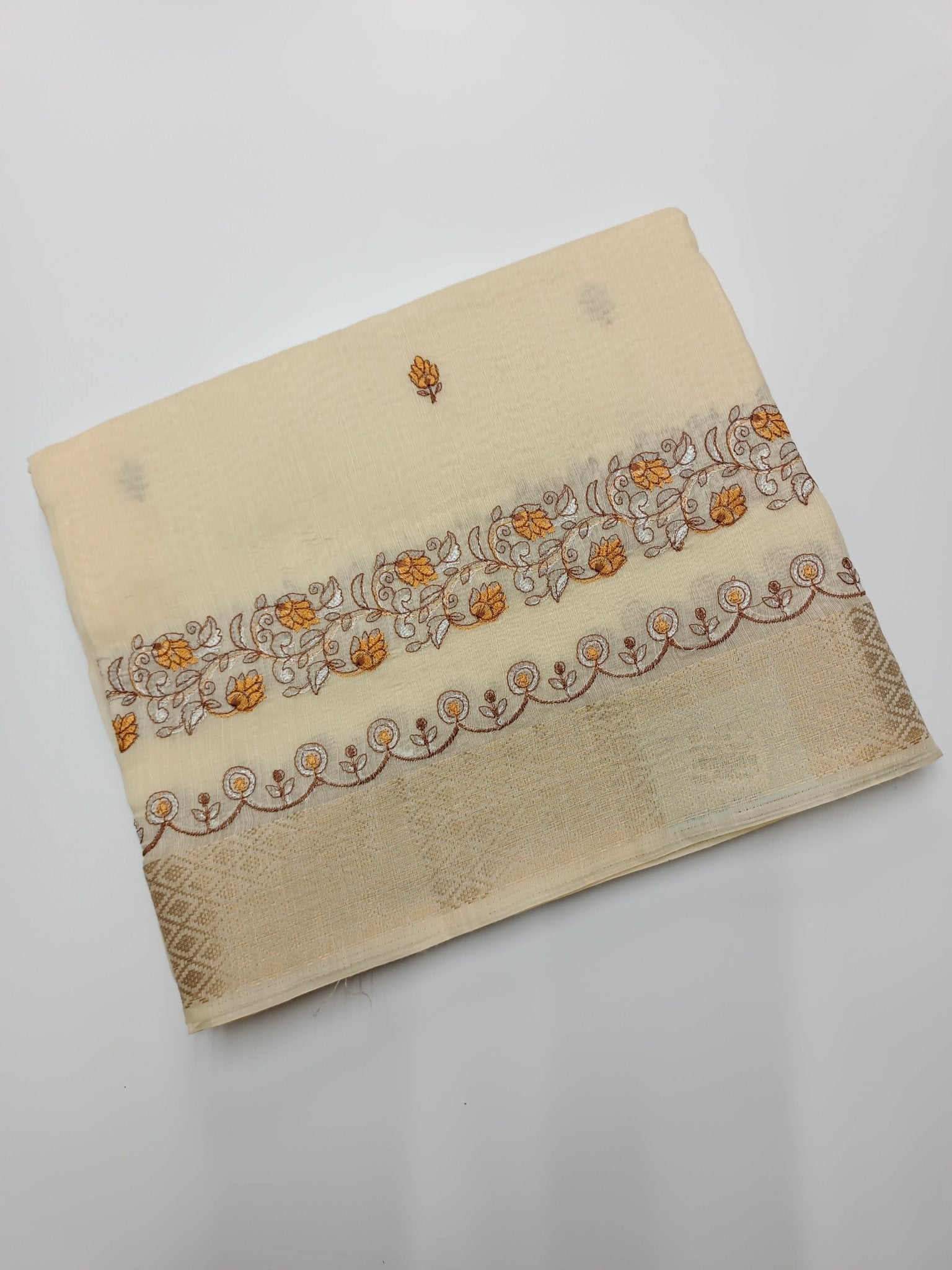 FANCY COTTON SAREE - B S CHANNABASAPPA & SONS