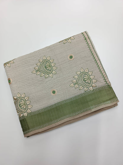 FANCY COTTON SAREE - B S CHANNABASAPPA & SONS