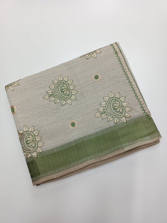 FANCY COTTON SAREE - B S CHANNABASAPPA & SONS