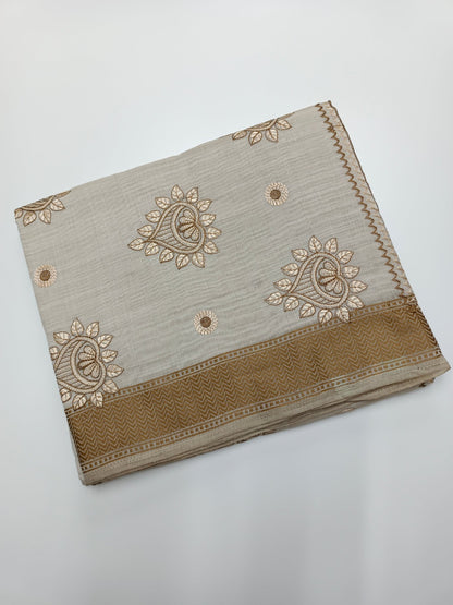 FANCY COTTON SAREE - B S CHANNABASAPPA & SONS