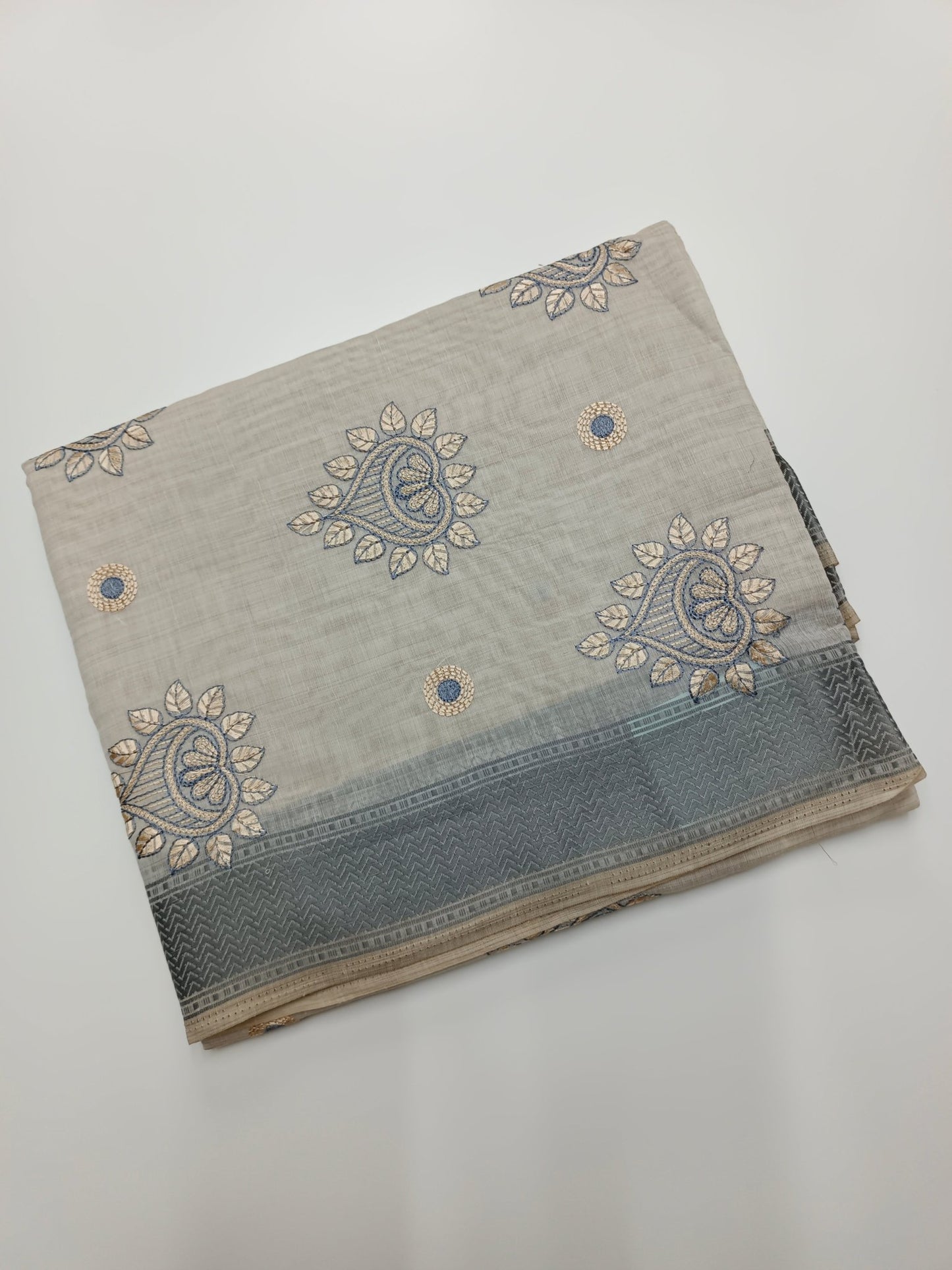FANCY COTTON SAREE - B S CHANNABASAPPA & SONS