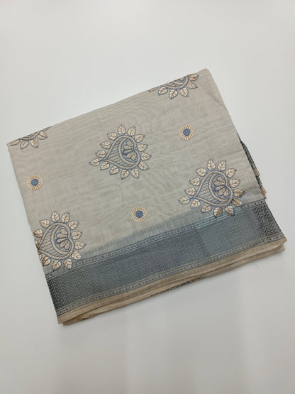 FANCY COTTON SAREE - B S CHANNABASAPPA & SONS