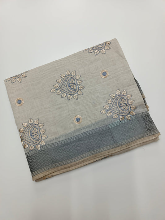 FANCY COTTON SAREE - B S CHANNABASAPPA & SONS