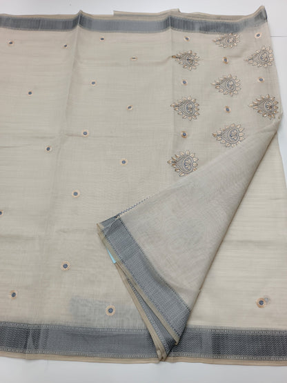 FANCY COTTON SAREE - B S CHANNABASAPPA & SONS