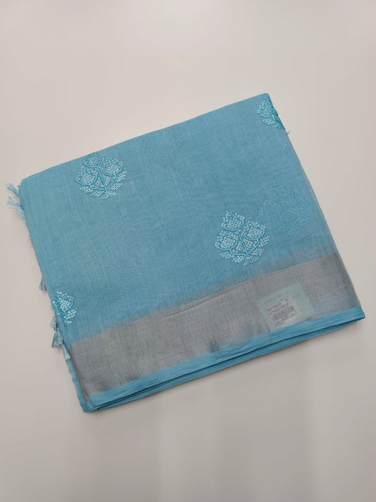 FANCY COTTON SAREE - B S CHANNABASAPPA & SONS