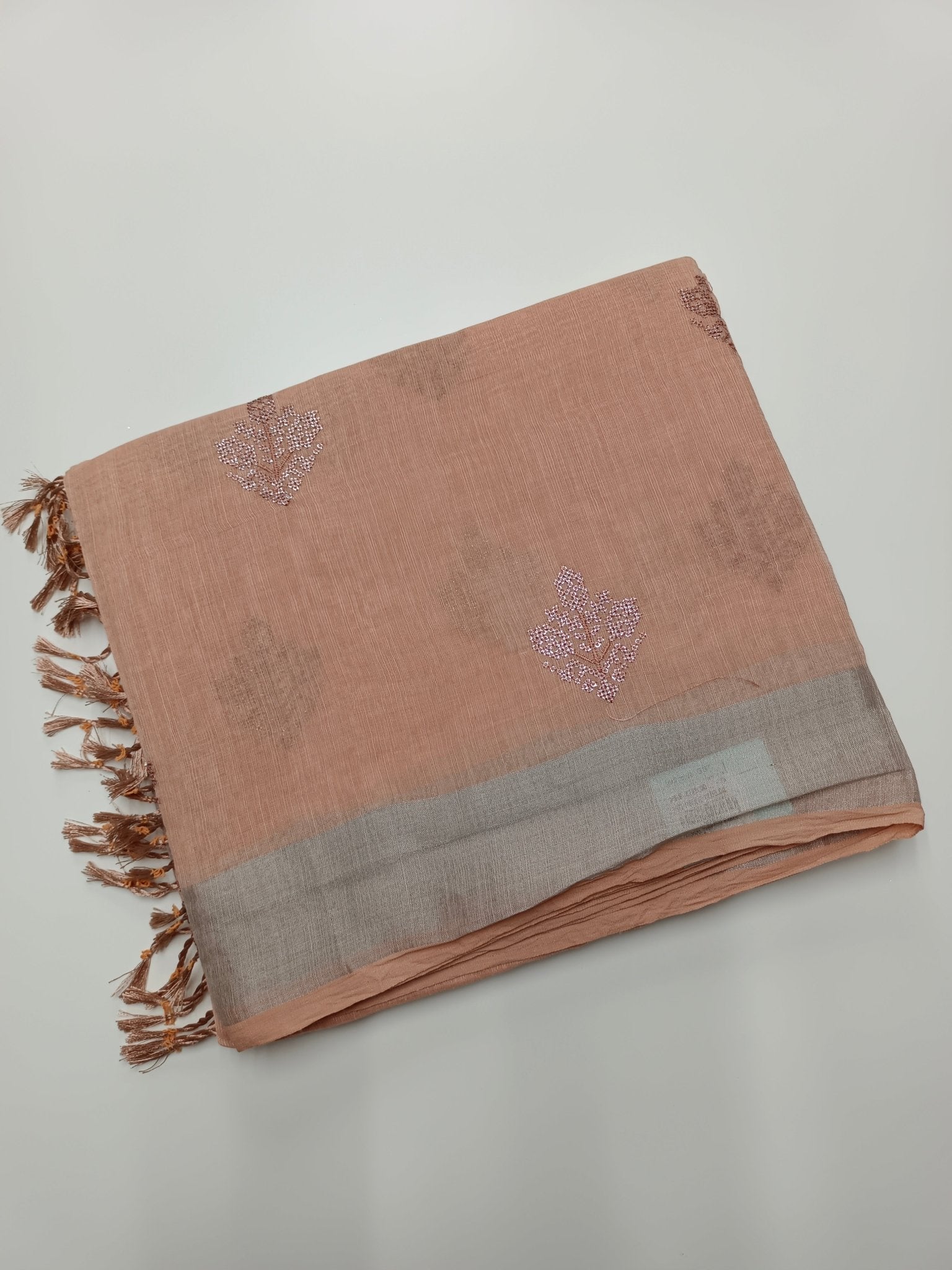 FANCY COTTON SAREE - B S CHANNABASAPPA & SONS