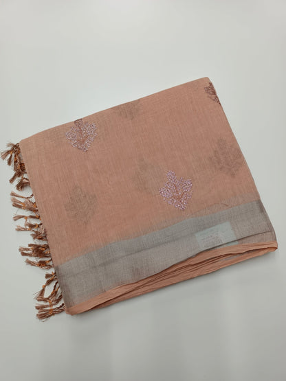 FANCY COTTON SAREE - B S CHANNABASAPPA & SONS