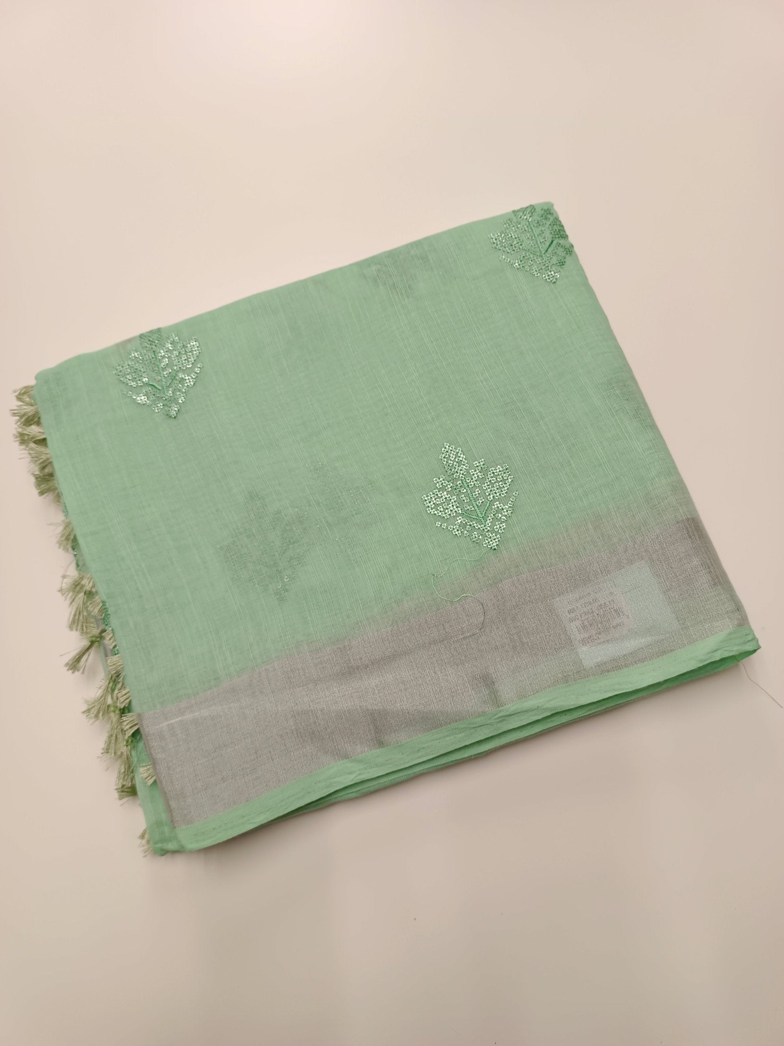FANCY COTTON SAREE - B S CHANNABASAPPA & SONS