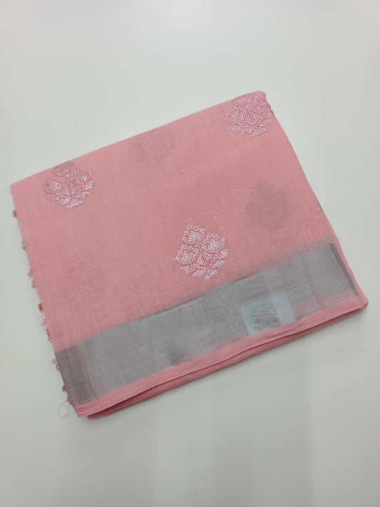 FANCY COTTON SAREE - B S CHANNABASAPPA & SONS