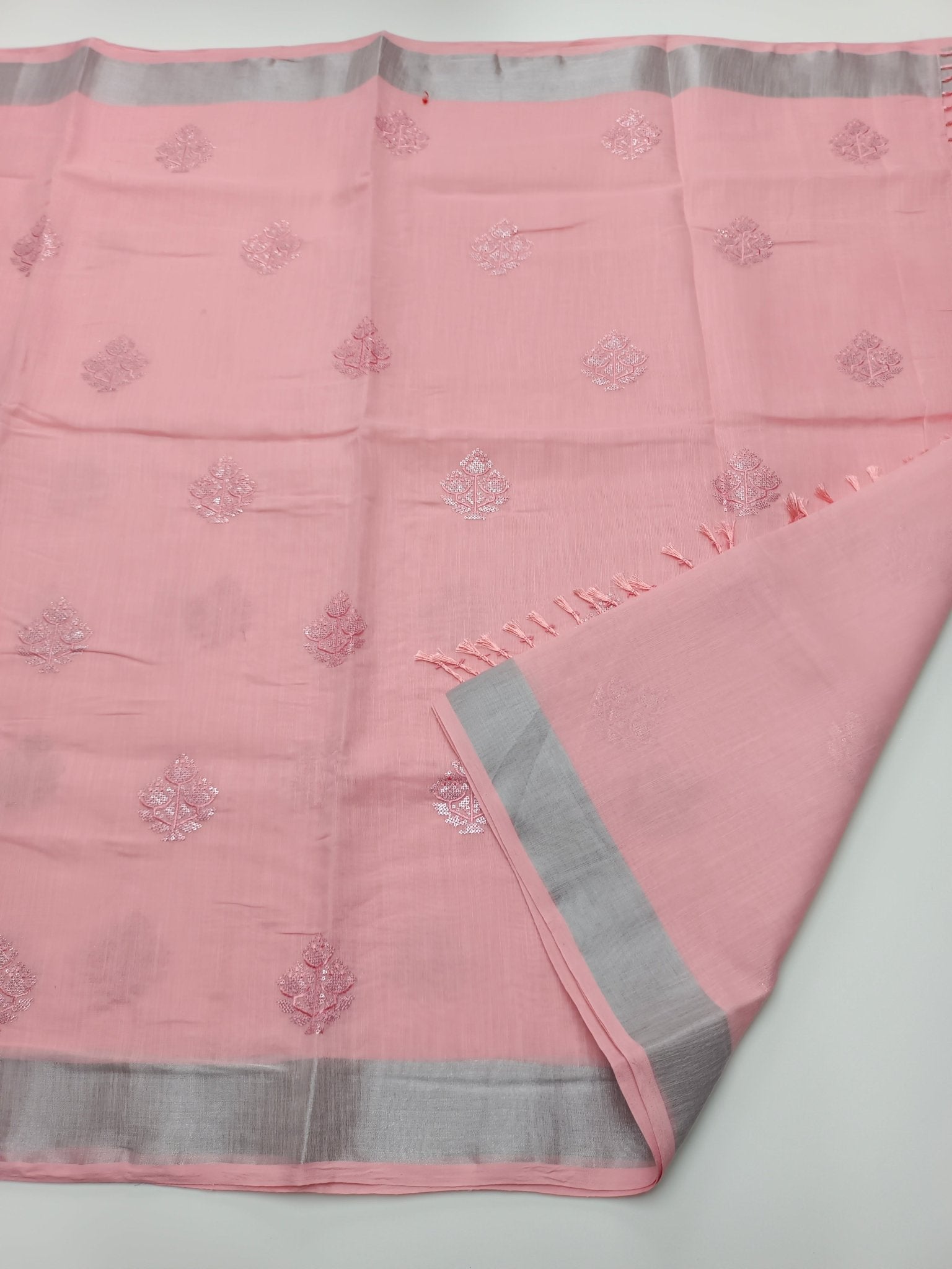FANCY COTTON SAREE - B S CHANNABASAPPA & SONS