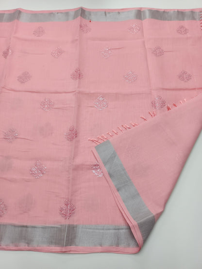 FANCY COTTON SAREE - B S CHANNABASAPPA & SONS