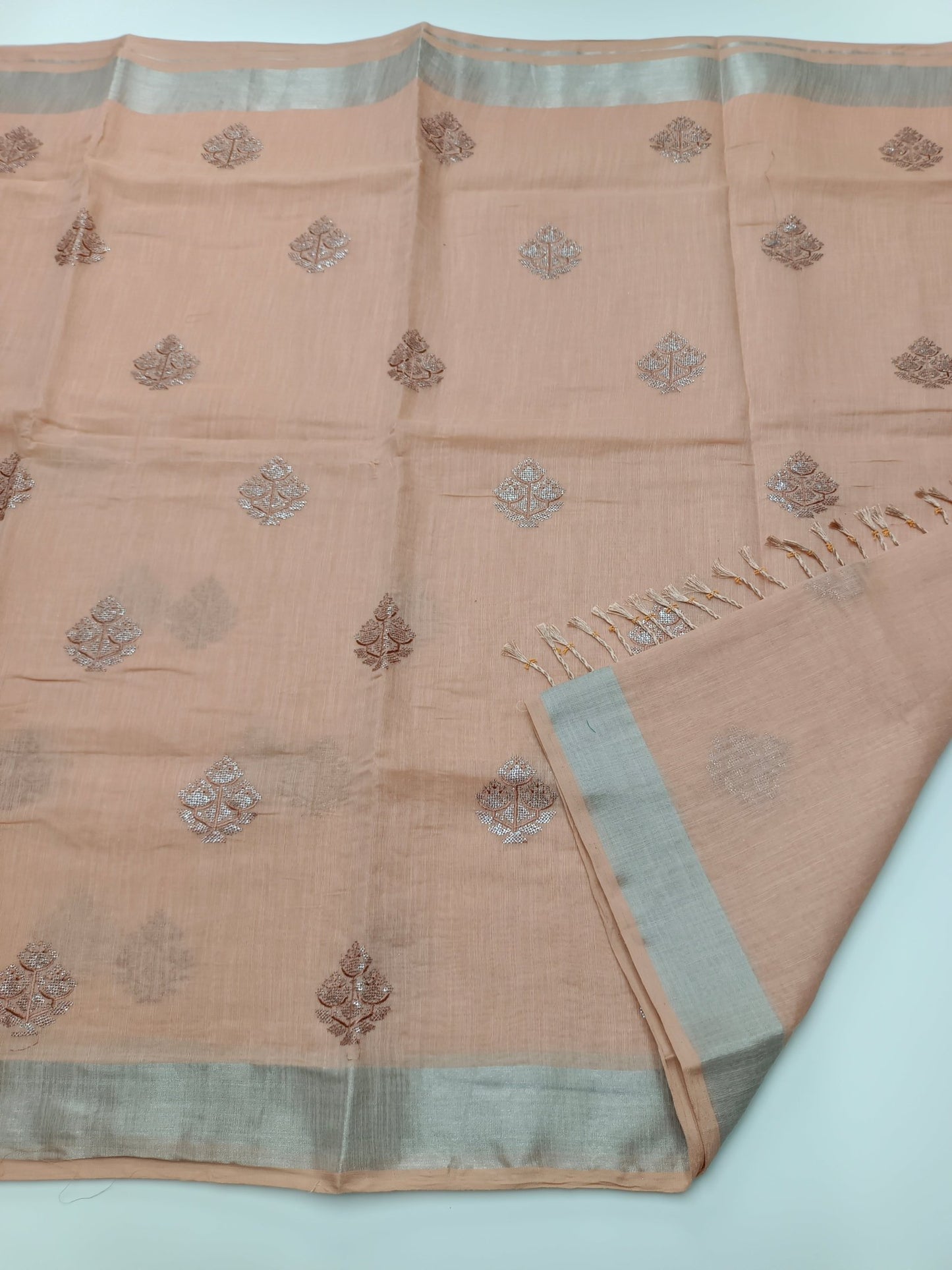 FANCY COTTON SAREE - B S CHANNABASAPPA & SONS