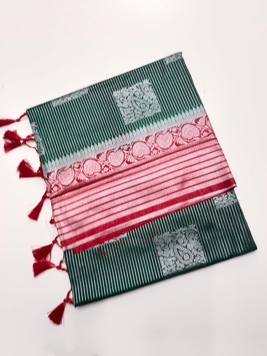 SOFTY BANARASI SAREE - B S CHANNABASAPPA & SONS