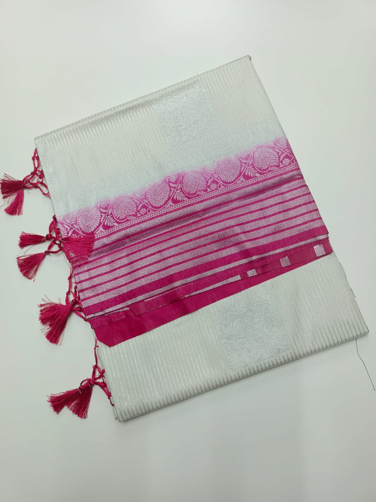 SOFTY BANARASI SAREE - B S CHANNABASAPPA & SONS