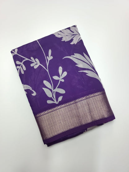 FANCY MALBARI COTTON SAREE - B S CHANNABASAPPA & SONS