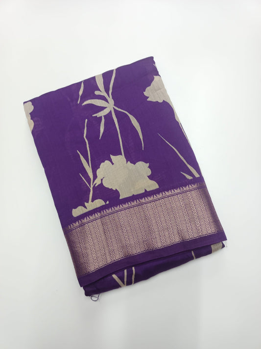 FANCY MALBARI COTTON SAREE - B S CHANNABASAPPA & SONS