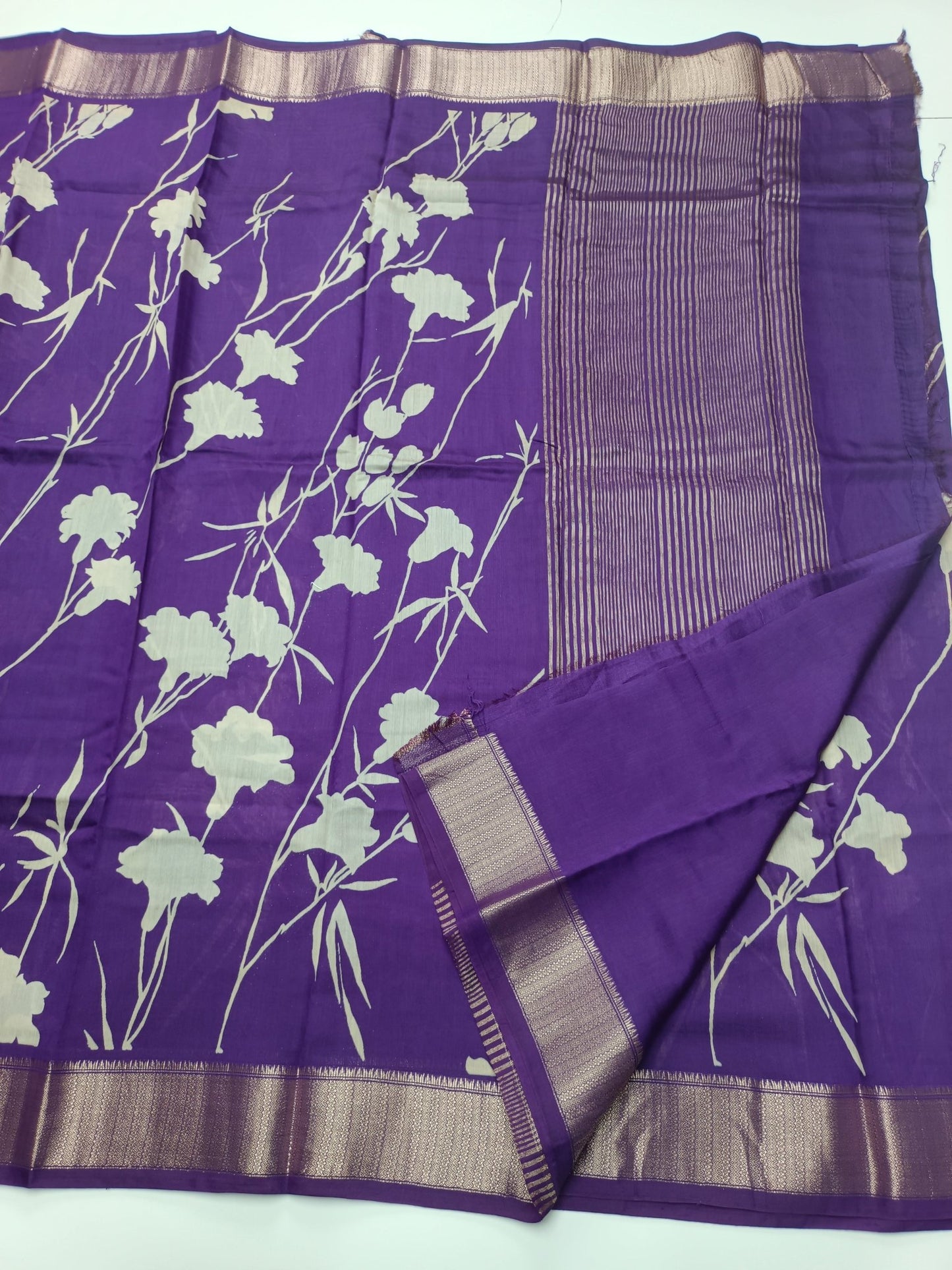 FANCY MALBARI COTTON SAREE - B S CHANNABASAPPA & SONS