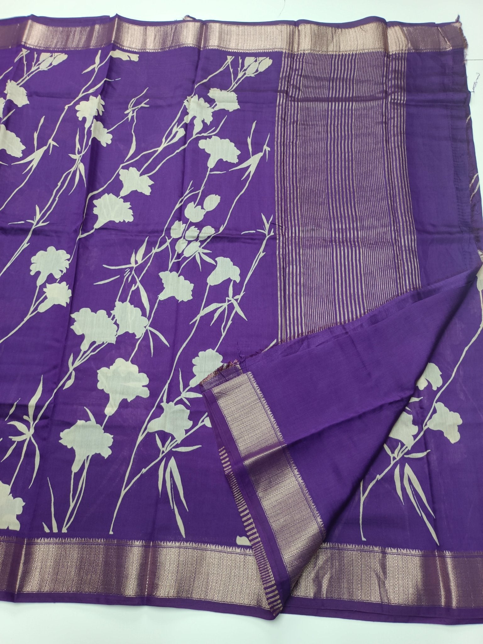 FANCY MALBARI COTTON SAREE - B S CHANNABASAPPA & SONS