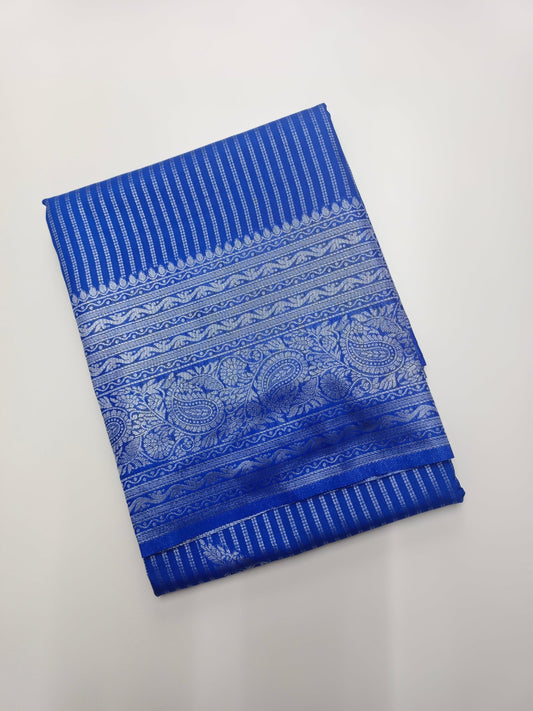 FANCY SOFT SILK SAREE - B S CHANNABASAPPA & SONS