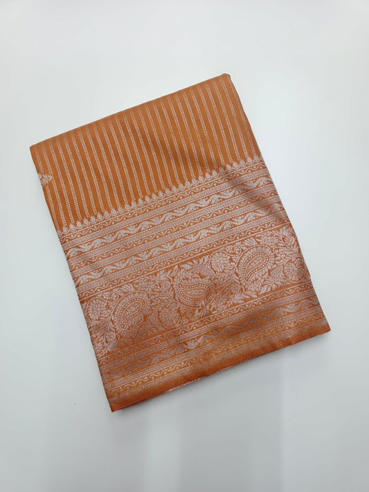 FANCY SOFT SILK SAREE - B S CHANNABASAPPA & SONS