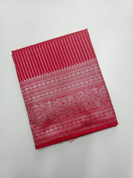 FANCY SOFT SILK SAREE - B S CHANNABASAPPA & SONS