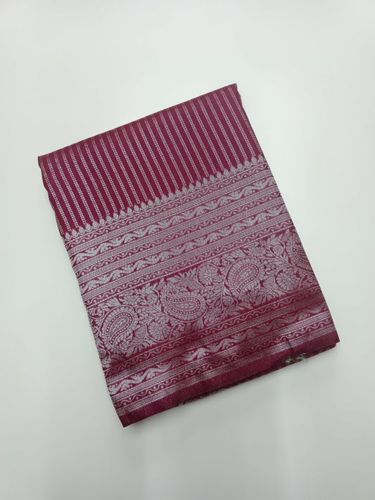 FANCY SOFT SILK SAREE - B S CHANNABASAPPA & SONS