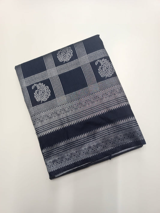 FANCY SOFT SILK SAREE - B S CHANNABASAPPA & SONS