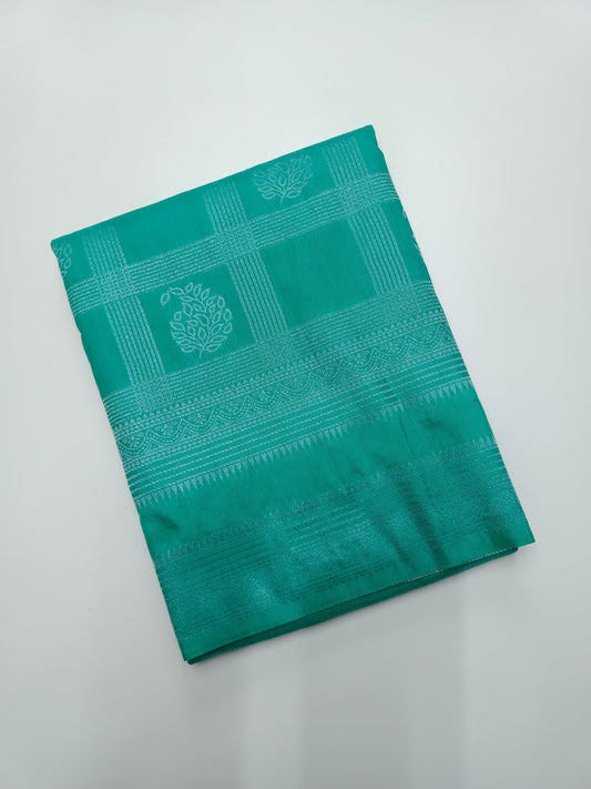 FANCY SOFT SILK SAREE - B S CHANNABASAPPA & SONS