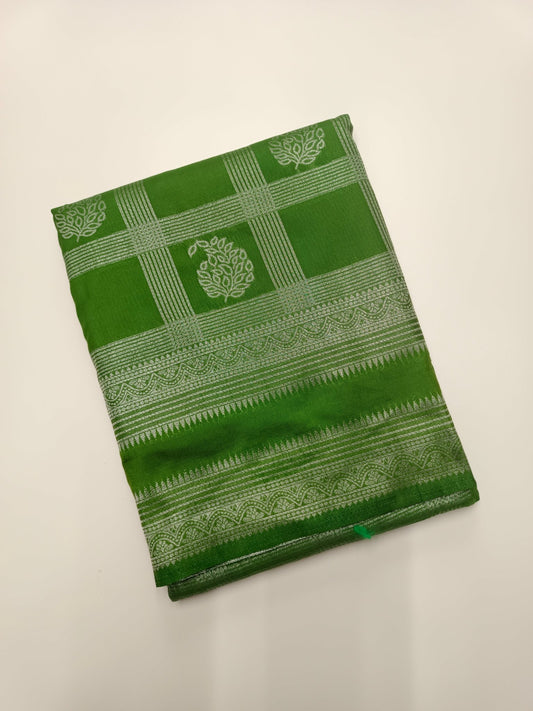 FANCY SOFT SILK SAREE - B S CHANNABASAPPA & SONS