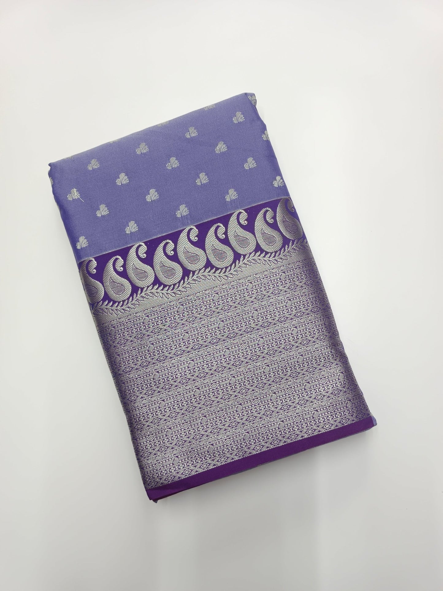 KANCHIPURAM SEMI SILK SAREE - B S CHANNABASAPPA & SONS