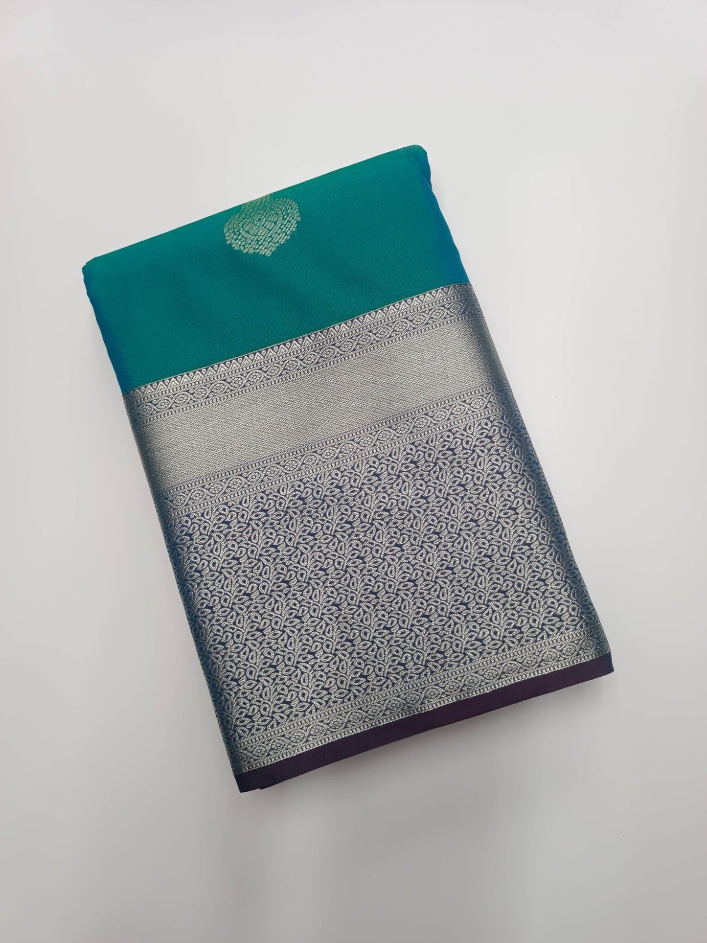KANCHIPURAM SEMI SILK SAREE - B S CHANNABASAPPA & SONS