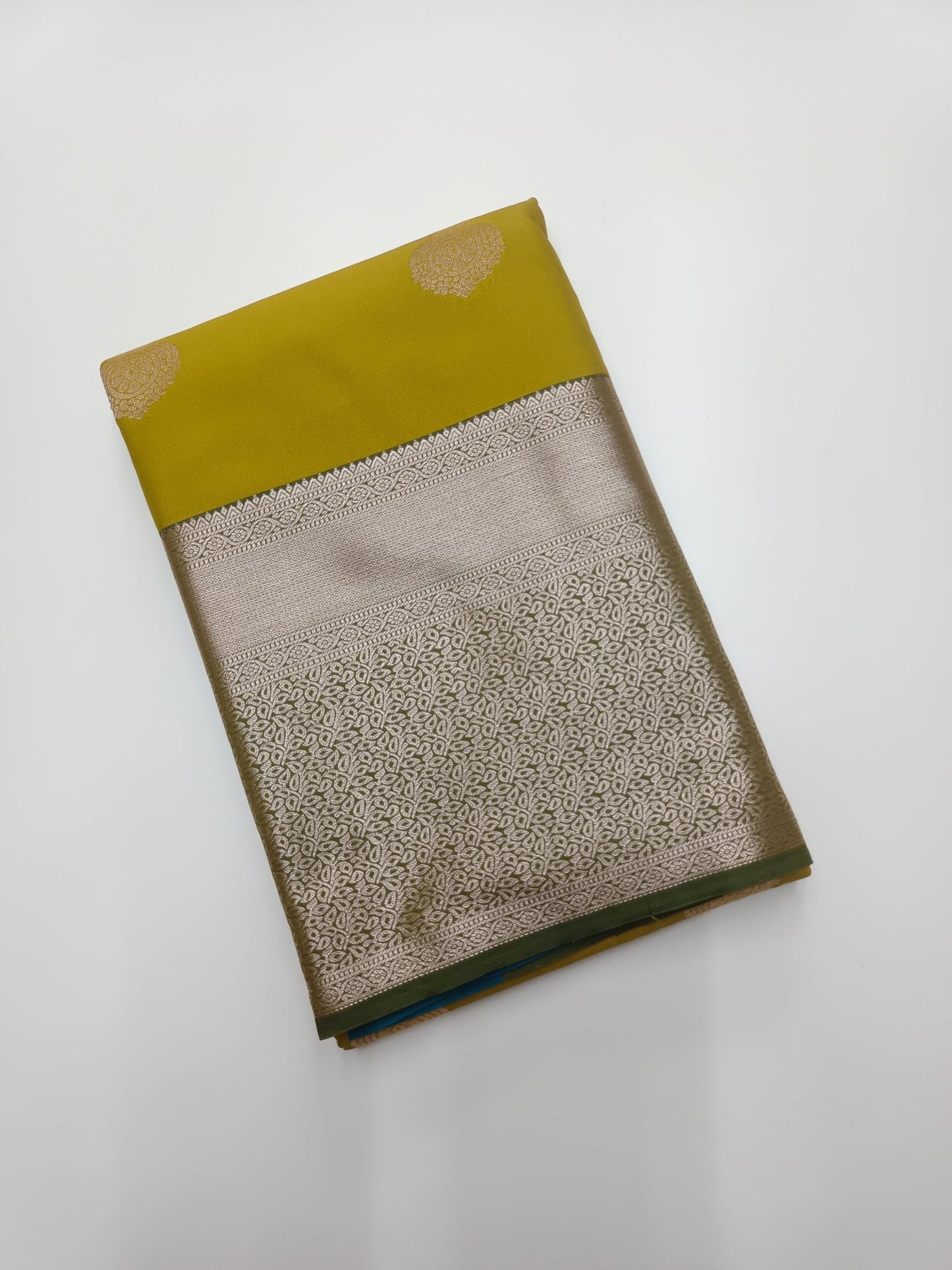 KANCHIPURAM SEMI SILK SAREE - B S CHANNABASAPPA & SONS