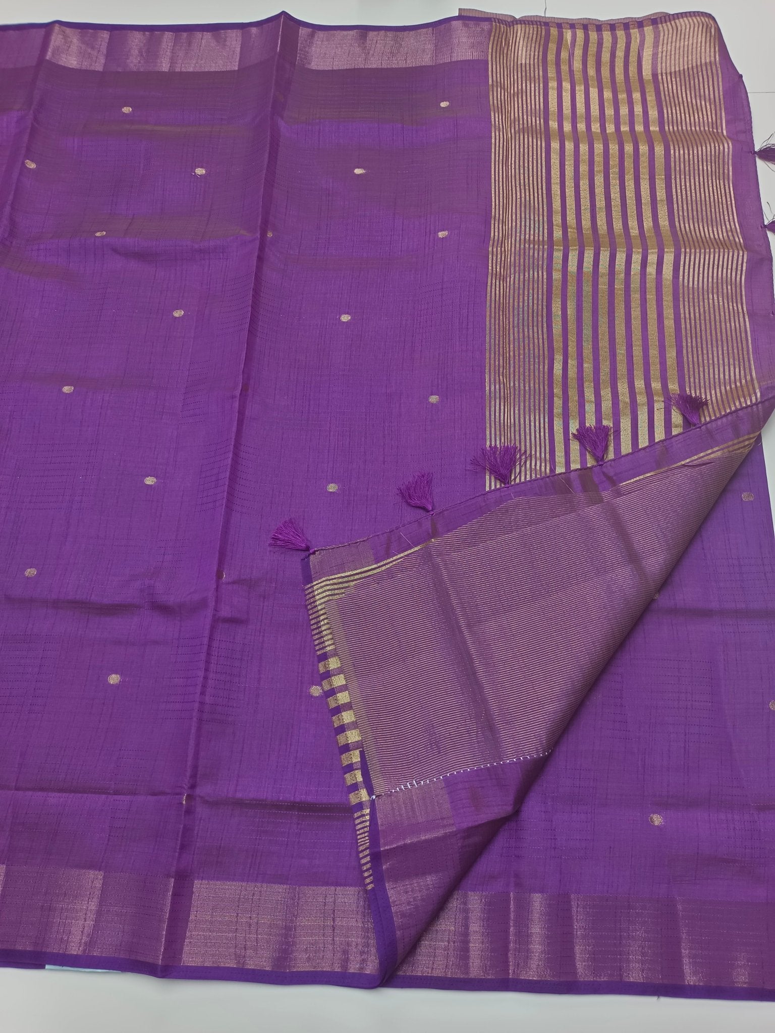 FANCY RAW SILK SAREE - B S CHANNABASAPPA & SONS