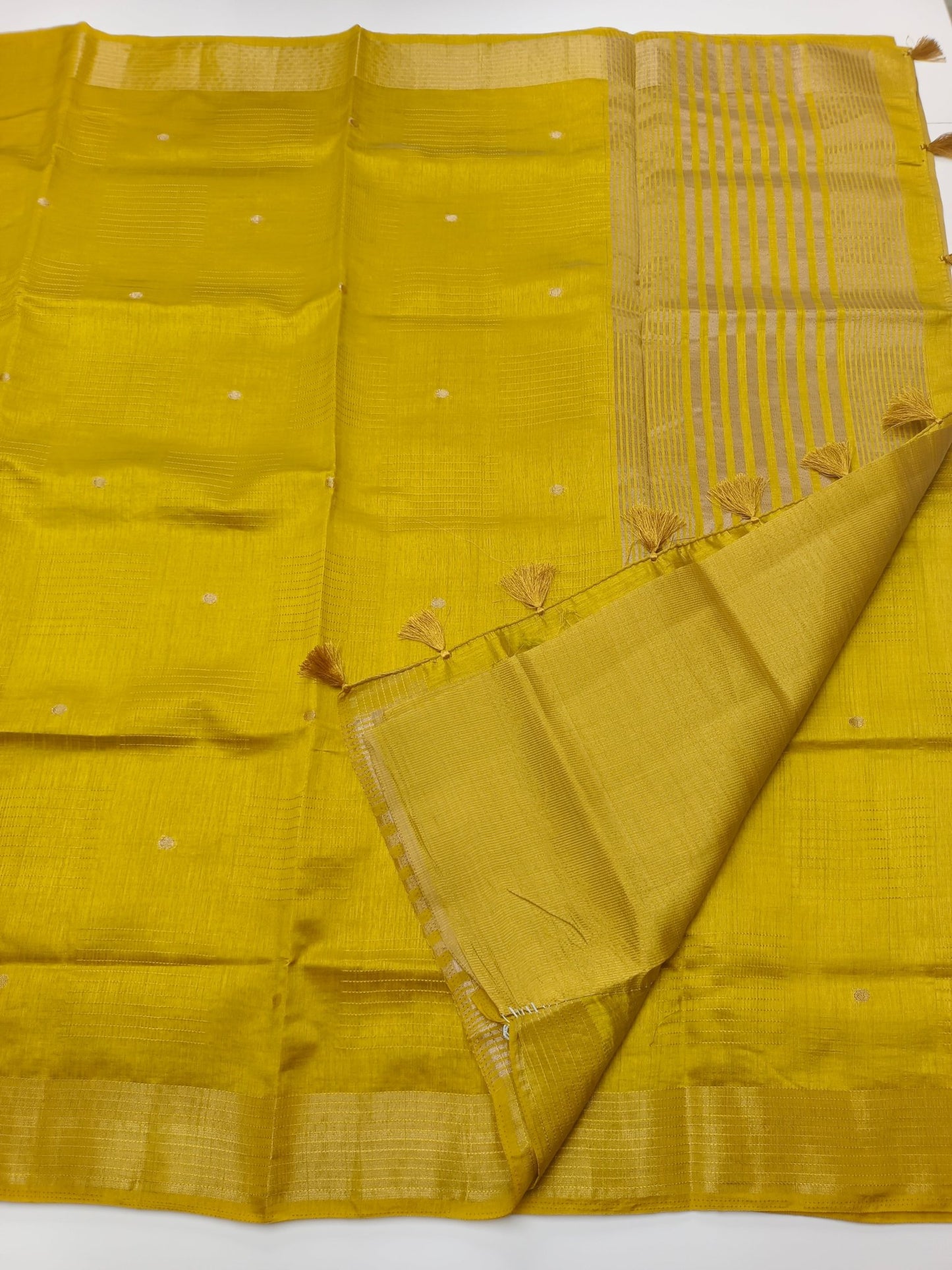 FANCY RAW SILK SAREE - B S CHANNABASAPPA & SONS