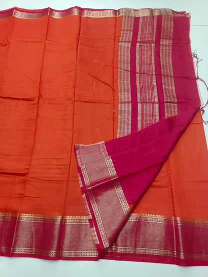 FANCY MALBARI COTTON SAREE - B S CHANNABASAPPA & SONS
