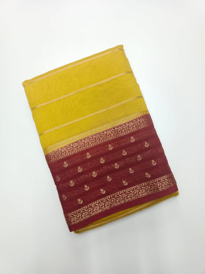 FANCY MALBARI COTTON SAREE - B S CHANNABASAPPA & SONS